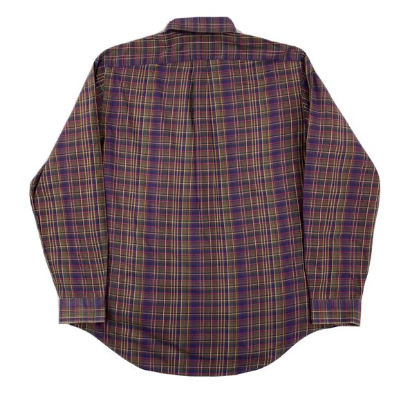Ralph Lauren Men's XL Multicolor Plaid Oxford Preppy American Corpcore top - Picture 8 of 9